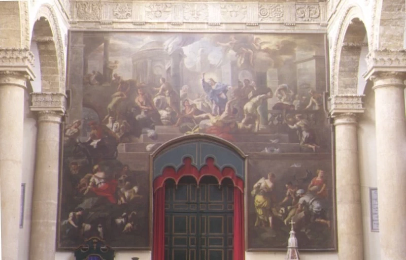Gesù Cristo caccia i mercanti dal tempio
